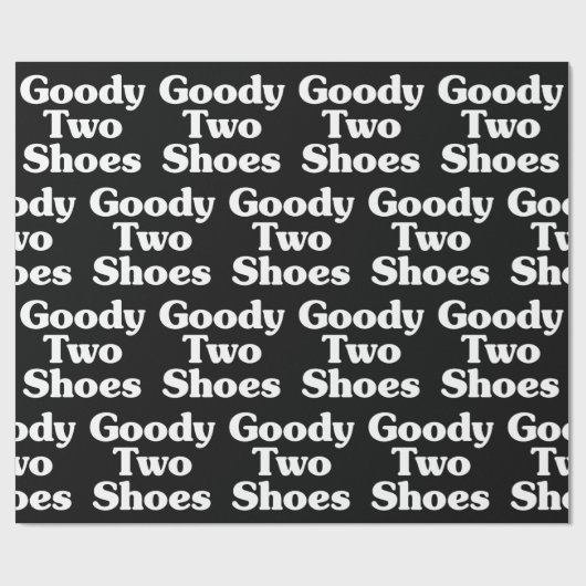 Goody Two Shoes Wrapping Paper Geschenkpapier (Flach)