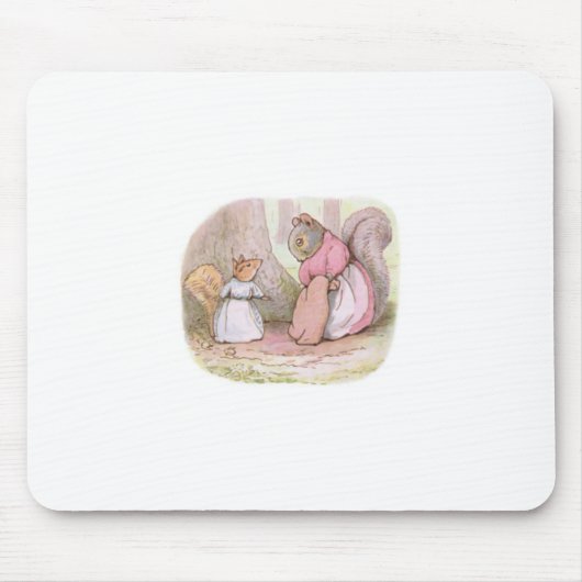 Goody und Mrs. Hackee (Eichhörnchen) (Beatrix Pott Mousepad (Vorne)