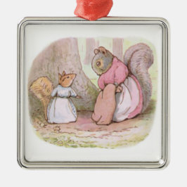 Goody und Mrs. Hackee (Eichhörnchen) (Beatrix Pott Ornament Aus Metall