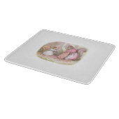 Goody und Mrs. Hackee (Eichhörnchen) (Beatrix Pott Schneidebrett (Ecke)