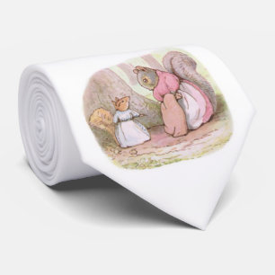 Goody und Mrs Hackee (Eichhörnchen) (Beatrix Potte Krawatte