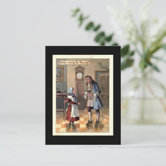 Goody warnt das Squire Postkarte (Stehend Vorderseite)