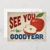 Goodyear Arizona Apple - Vintage Travel Postkarte (Vorne/Hinten)