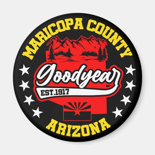 Goodyear, Arizona Magnet (Vorne)