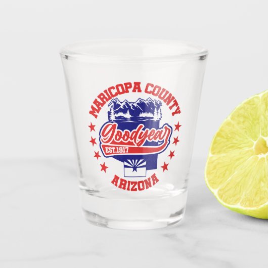 Goodyear, Arizona Schnapsglas (Vorderseite)