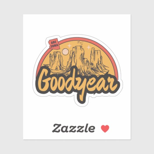Goodyear, Arizona Sticker (Blatt)