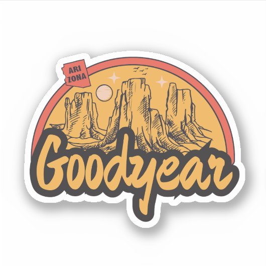 Goodyear, Arizona Sticker (Vorderseite)