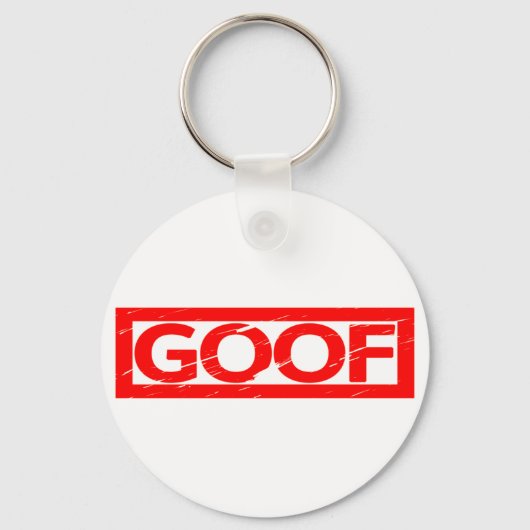 Goof Briefmarke Schlüsselanhänger (Vorderseite)