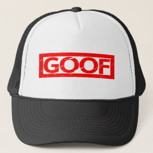 Goof Briefmarke Truckerkappe