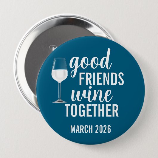 Goof Friends Weinkultur und Erde Button (Vorne & Hinten)