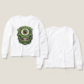 Goofball Monster Eye – Funny Creepy One-Eyed Carto (Design Vorderseite & Rückseite)