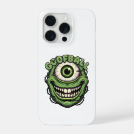Goofball Monster Eye – Funny Creepy One-Eyed Carto iPhone 15 Pro Hülle