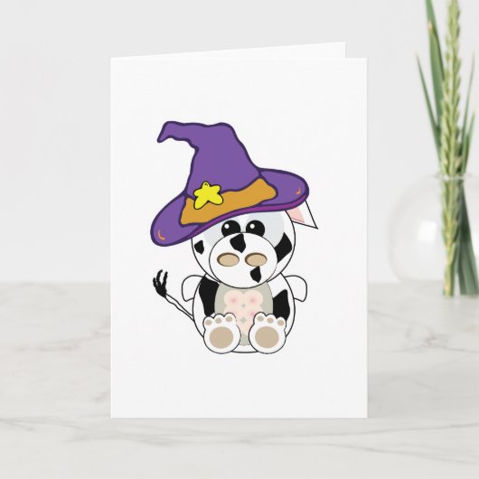 Goofkins Witchy Cow Karte (Vorderseite)