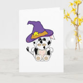 Goofkins Witchy Cow Karte (Gelbe Blume)