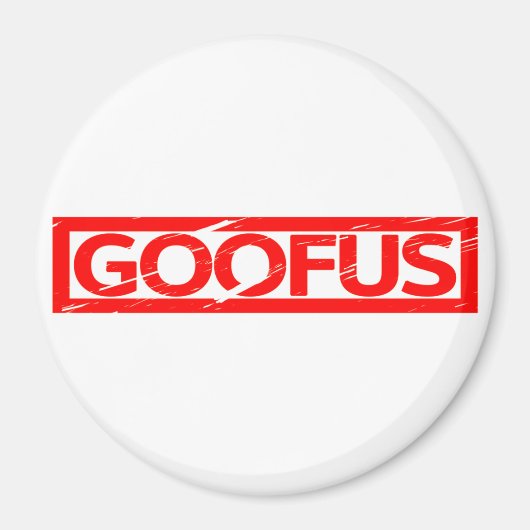 Goofus Briefmarke Magnet (Vorne)