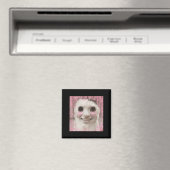 Goofy Ahh Cat Meme Dank verflucht Weirdcore Cringe Magnet (In Situ (Geschirrspüler))