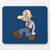 Goofy Büro-Typ Mousepad (Vorne)