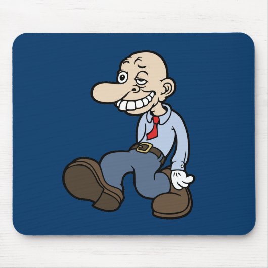Goofy Büro-Typ Mousepad (Vorne)