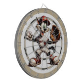 Goofy Cat Baseball Pitcher Windup Regulation Dartscheibe (Vorderseite Links)