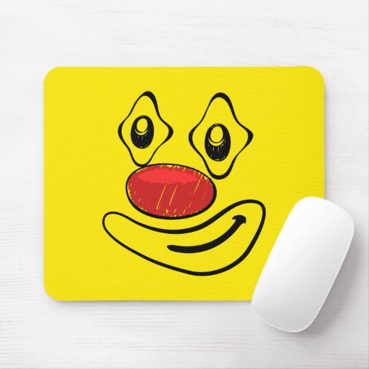 Goofy Clown Mousepad (Mit Mouse)