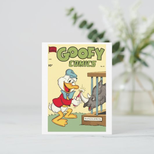 Goofy-Comic, #47 Postkarte (Stehend Vorderseite)