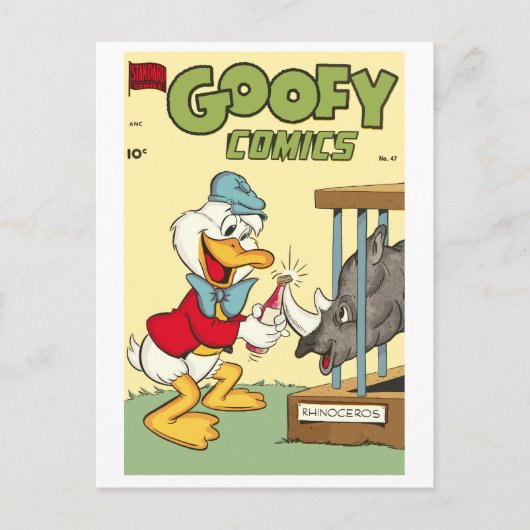 Goofy-Comic, #47 Postkarte (Vorderseite)