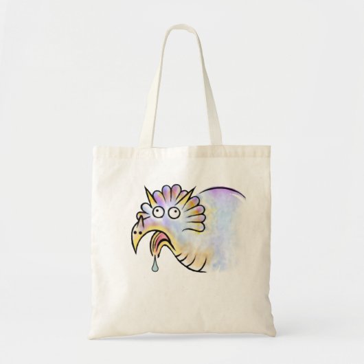Goofy Dinosaur Triceratops Tote Bag Tragetasche (Vorne)