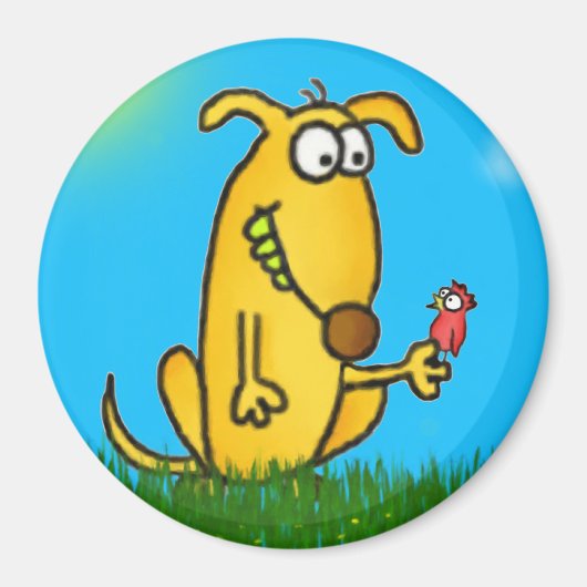 Goofy Dog Magnet (Vorne)