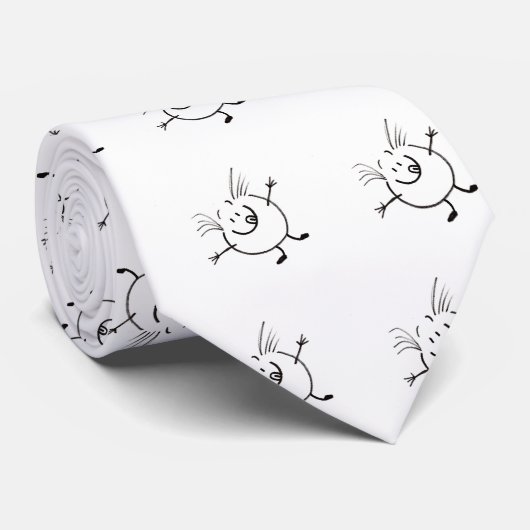 Goofy Doodle Typ Krawatte (Gerollt)