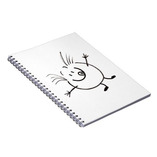 Goofy Doodle Typ Notebook Notizblock (Rechte Seite)