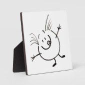 Goofy Doodle Typ Plaque Fotoplatte (Vorderseite)