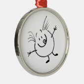 Goofy Doodle Typ Rundweg Ornament (Rechts)