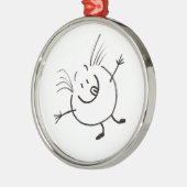 Goofy Doodle Typ Rundweg Ornament (Links)