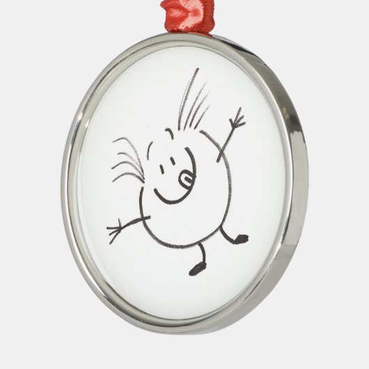 Goofy Doodle Typ Rundweg Ornament (Links)