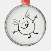 Goofy Doodle Typ Rundweg Ornament (Vorne)