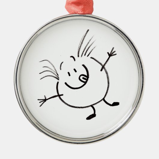 Goofy Doodle Typ Rundweg Ornament (Vorne)