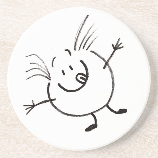 Goofy Doodle Typ Untersetzer (Vorne)