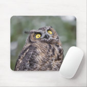 Goofy Eulen-Mauspad Mousepad (Mit Mouse)