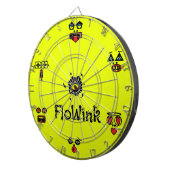 Goofy Face Dartscheibe (Vorderseite rechts)