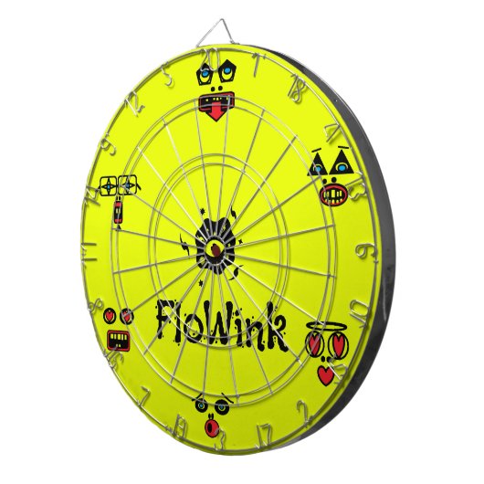 Goofy Face Dartscheibe (Vorderseite rechts)