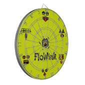 Goofy Face Dartscheibe (Vorderseite Links)