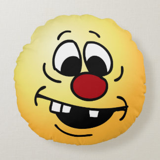 Goofy Face: Das ist der Scherz, den ich ins Gesich Rundes Kissen