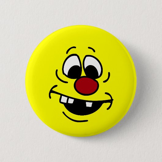 Goofy Face Grumpey Button (Vorderseite)