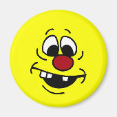 Goofy Face Grumpey Magnet (Vorne)