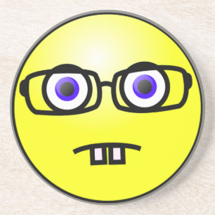 Goofy Geek Face Untersetzer