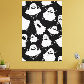 Goofy Ghosts Canvas Print Leinwanddruck (Insitu (Wohnzimmer))