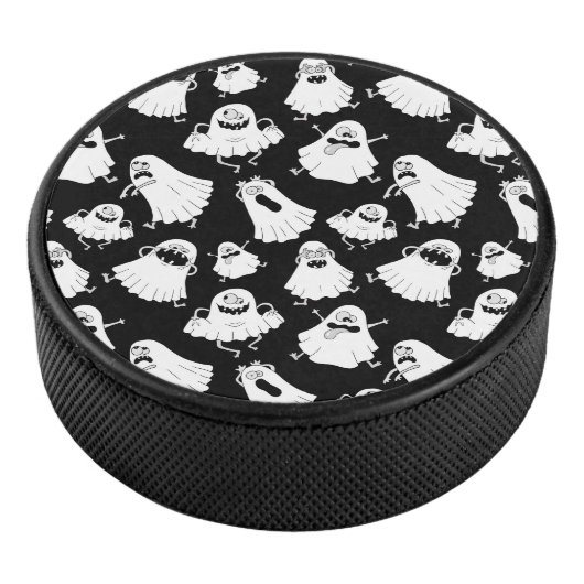 Goofy Ghosts Hockey Puck (3/4)