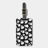 Goofy Ghosts Luggage Tag Gepäckanhänger (Vorderseite vertikal)