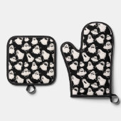 Goofy Ghosts Oven Mitt Set (Vorderseite)