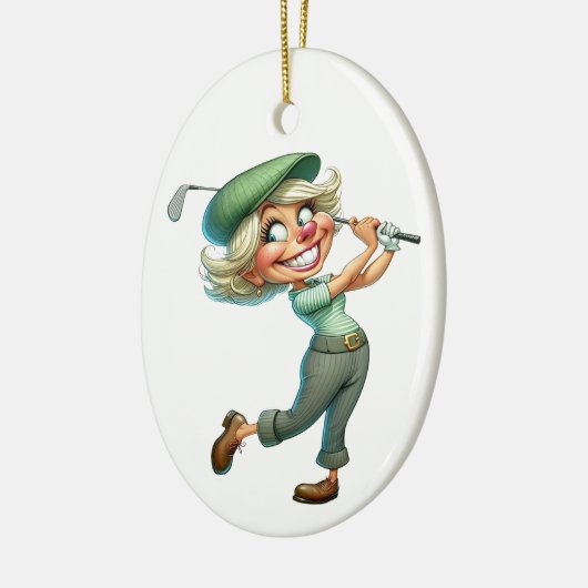 Goofy Golf Keramik Ornament (Links)